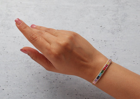 Rainbow Bracelet For Women By Orionz Jewels