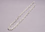 Textured Dual Link 925 Silver Chain For Men By Orionz Jewels