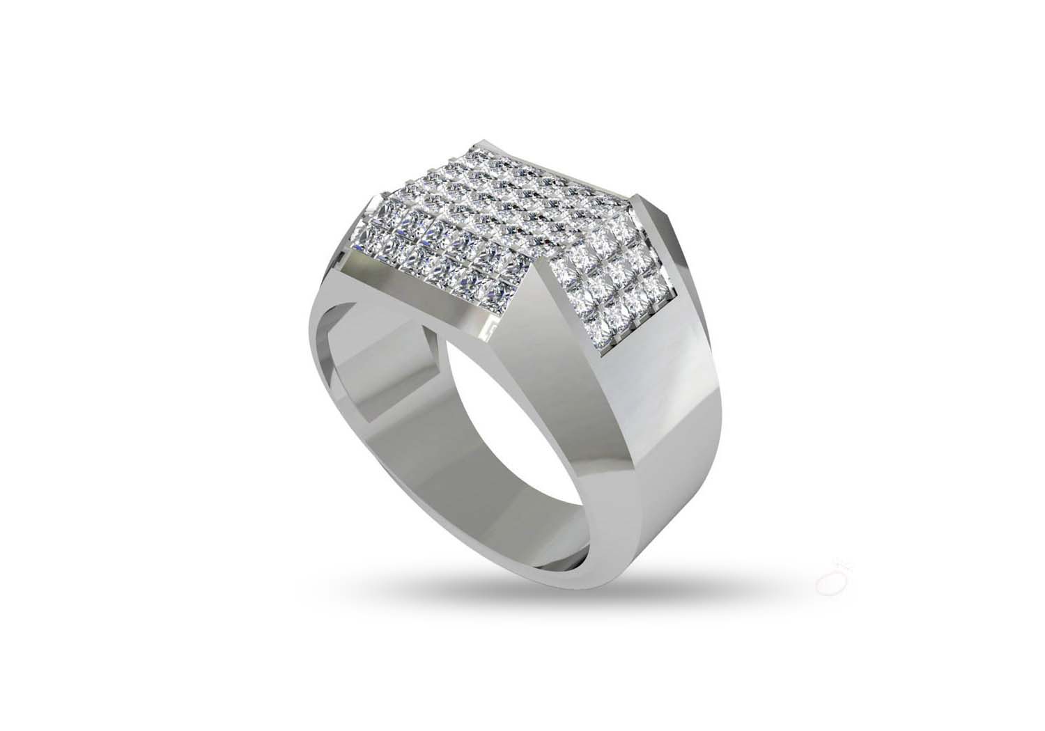Buy 14 k Gold Lab Diamond Mens Ring at Best Online Price