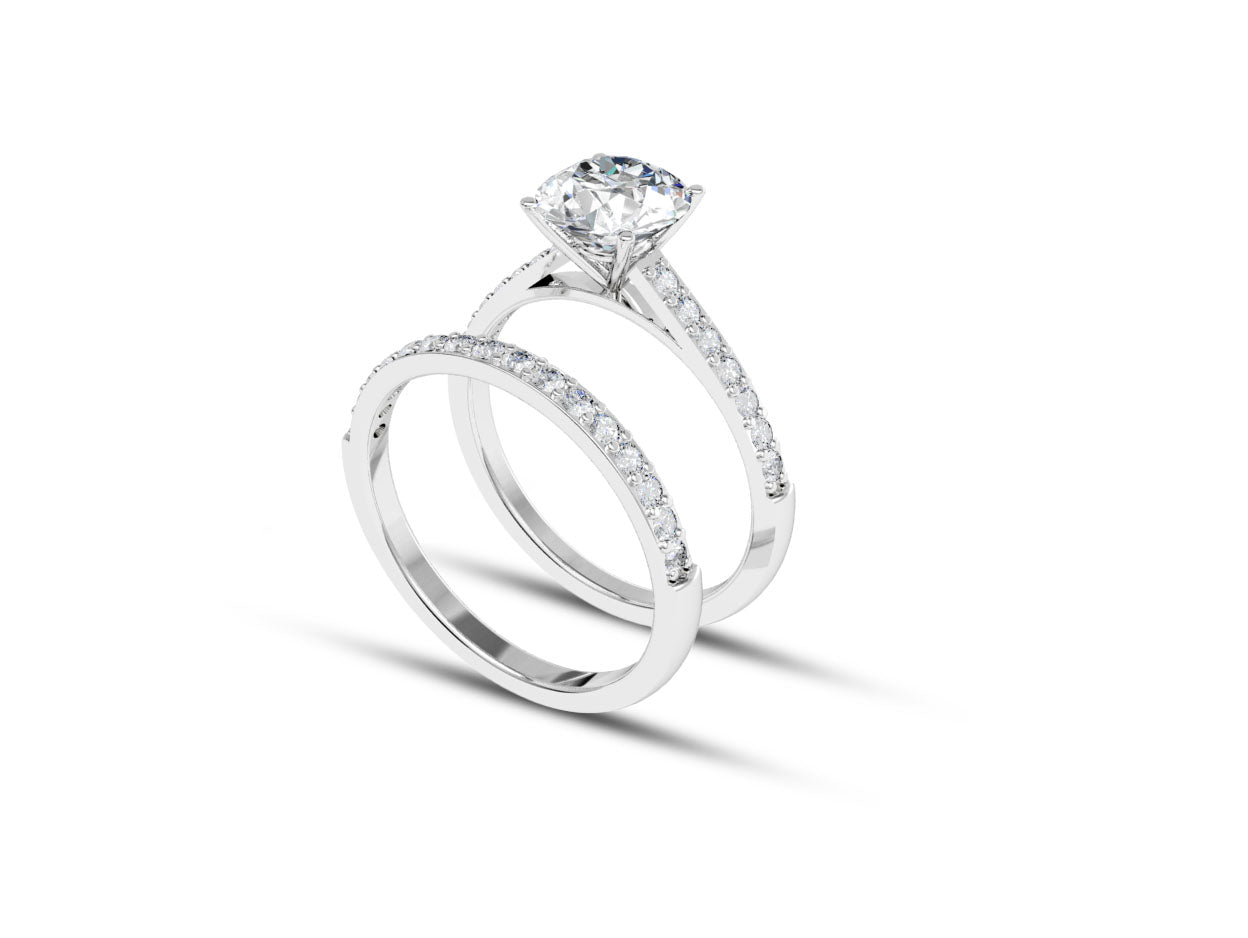 online wholesalers 950 Platinum 0.90 CT GIA / Igi Artificial Diamond  Women´s Wedding Ring All- | kancelariapiechaczek.pl